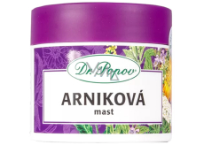 Dr. Popov Arniková mast na akné, oděrky, mozoly, regenerace svalů a kloubů 50 ml
