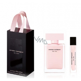 Narciso Rodriguez for Her Eau de Parfum parfémovaná voda pro ženy 50 ml + vlasová mlha 10 ml, dárková sada
