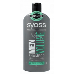 Syoss Men Volume šampon pro normální a jemné vlasy 500 ml