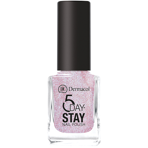 Dermacol 5 Day Stay Dlouhotrvající lak na nehty 47 Sparkle 11 ml