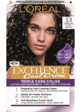 Loreal Paris Excellence Cool Creme barva na vlasy 3.11 Ultra popelavá tmavá hnědá