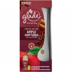 Glade Apple Cosy Cider s vůní horkého jablečného cideru a voňavé skořice automatický osvěžovač vzduchu 269 ml