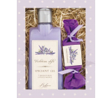 Bohemia Gifts Victorian Style Levandule sprchový gel 200 ml + ručně vyráběné toaletní mýdlo 30 g, kosmetická sada pro ženy