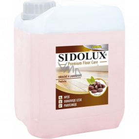 Sidolux Premium Floor Care Jojobový olej speciální prostředek na mytí dřevěných a laminátových podlah 5 l