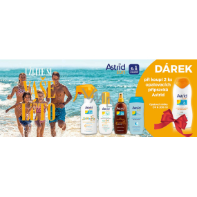 Astrid Sun OF6 hydratační mléko na opalování 200 ml