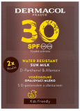 Dermacol Sun SPF30 voděodolné opalovací mléko 2 x 15 ml