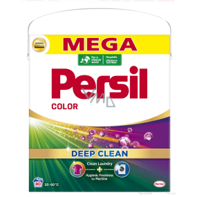 Persil Deep Clean Color prací prášek na barevné prádlo box 80 dávek 4,4 kg