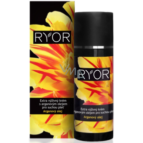 Ryor Extra výživný krém s arganovým olejem pro suchou pleť 50 ml
