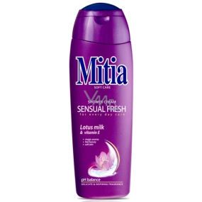 Mitia Soft Care Sensual Fresh Lotosové mléko sprchový gel 400 ml