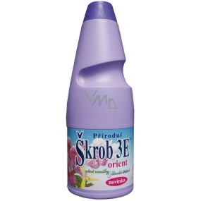3E Orient Vanilka a Divoké Třešně Přírodní tekutý škrob 500 ml