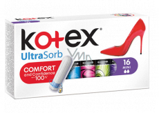 Kotex Ultra Sorb Mini tampony 16 kusů