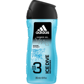 Adidas Ice Dive sprchový gel pro muže 250 ml