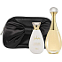 Christian Dior Jadore parfémovaná voda pro ženy 50 ml + tělové mléko 50 ml + kabelka, dárková sada