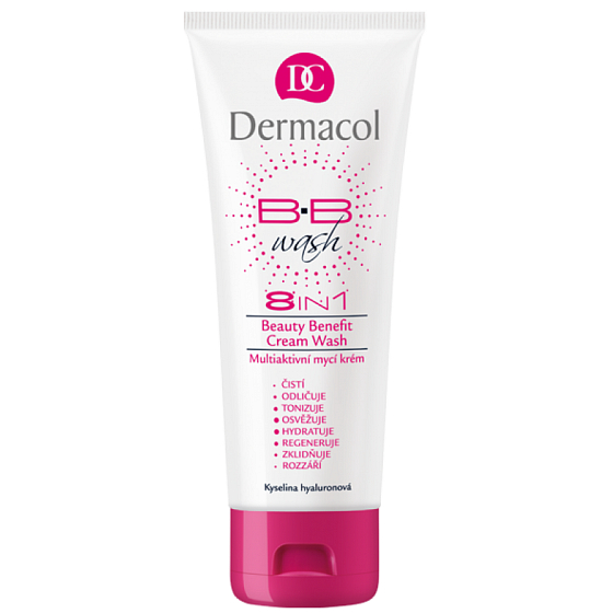 Dermacol 8in1 Beauty Benefit Cream Wash multiaktivní mycí krém 8v1 100 ml