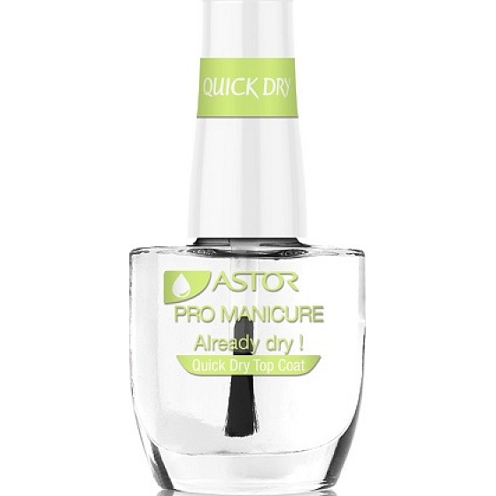 Astor Pro Manicure Quick Dry Top Coat vrchní lak na nehty 002 Already Dry! 12 ml