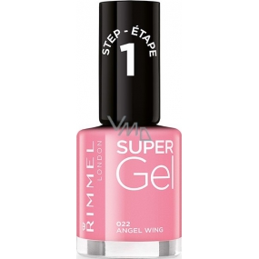 Rimmel London Super Gel lak na nehty 022 Angel Wing 12 ml