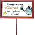 Nekupto Cedulka do květináče Všechno 30 cm