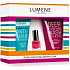 Lumene Clear It Up pro mladou a krásnou pleť čisticí pleťový gel 150 ml + zmatňující krém 50 ml + lak na nehty, kosmetická sada