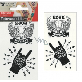 Tetovací obtisky Rock 10,5 x 6 cm