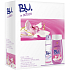 B.U. In Action Pure + Dry antiperspirant deodorant sprej pro ženy 150 ml + Abyssian Oil & Orchid Extract sprchový gel 250 ml, kosmetická sada