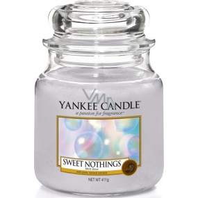 Yankee Candle Sweet Nothings - Sladké nic vonná svíčka Classic střední sklo 411 g