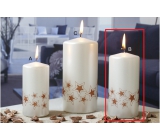 Lima Starlight svíčka bílá/měděná 60 x 120 mm 1 kus