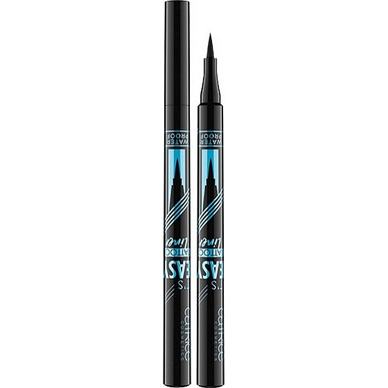 Catrice Its Easy Tattoo Liner Waterproof tekuté oční linky 010 Black Lifeproof 1,1 ml