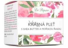 Dr. Popov Krásná pleť Regenerační balzám pro jemnou a pružnou pokožku bez vrásek, přírodní složení, bez parabenů 50 ml