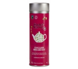 English Tea Shop Bio Černý čaj English Breakfast 15 kusů bioodbouratelných pyramidek čaje v recyklovatelné plechové dóze 30 g