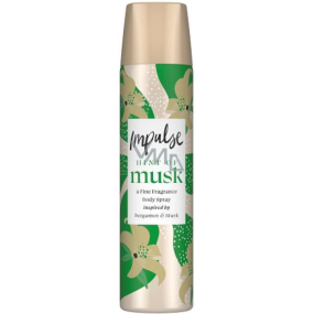 Impulse Hint of Musk parfémovaný deodorant sprej pro ženy 75 ml