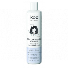 Ikoo Don´t Apologize volumize kondicioner pro jemné vlasy a roztřepené konečky vlasů, pro zvětšení objemu vlasů 250 ml