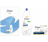 Dove Original Care Deeply Nourishing krémový sprchový gel 250 ml + Beauty Cream Bar krémové toaletní mýdlo 90 g, kosmetická sada