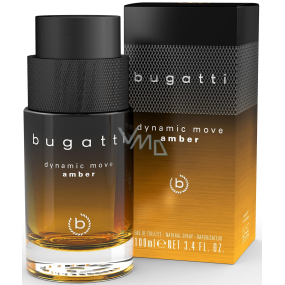 Bugatti Dynamic Move Amber toaletní voda pro muže 100 ml