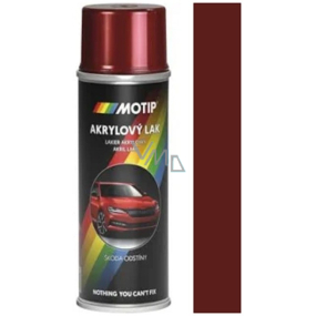 DC Škoda Akrylový autolak sprej 9885 Červená hot chili metalíza 200 ml