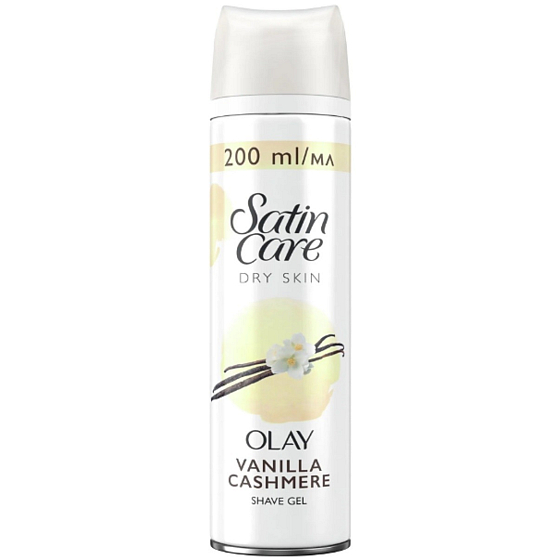 Gillette Venus Satin Olay Vanilla Cashmere gel na holení 200 ml