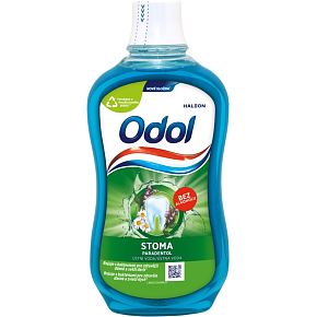 Odol Stoma Paradentol ústní voda bez alkoholu, 500 ml