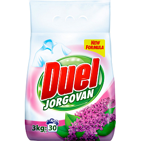 Duel prací prášek Jorgovan, 30 dávek, 3 kg Duel prací prášek Jorgovan, 30 dávek, 3 kg