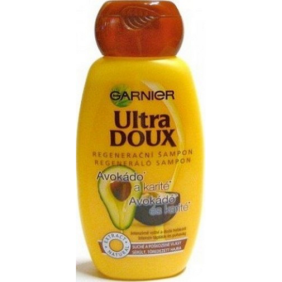 Garnier Natural Avokádo a Karité šampon na suché a poškozené vlasy 250 ml