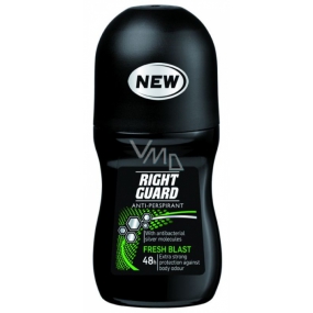 Right Guard Fresh Blastkuličkový deodorant roll-on pro muže 50 ml