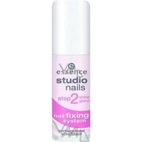 Essence Studio Nails Fixing System Step posilující krycí lak na nehty 2 7 ml