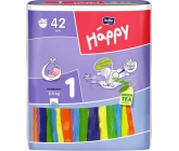 Bella Happy 1 Newborn 2-5 kg plenkové kalhotky 42 kusů