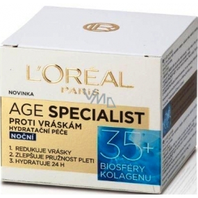 Loreal Paris Age Specialist 35+ noční krém proti vráskám 50 ml