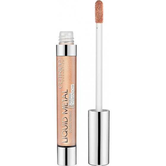 Catrice Liquid Metal Longlasting Cream Eyeshadow oční stíny 020 Champagne Shower 6 ml