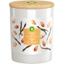 Air Wick Essential Oils Vanilla Bean & Sweet Almond - Vanilka a sladké mandle vonná svíčka sklo 185 g