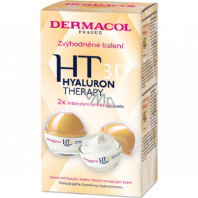 Dermacol Hyaluron Therapy 3D remodelační denní krém 50 ml + remodelační noční krém 50 ml, duopack