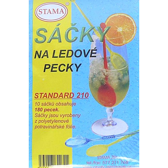 Stama Standard 210 Sáčky na ledové pecky 180 pecek 10 sáčků