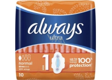 Always Ultra Normal Plus hygienické vložky 10 kusů