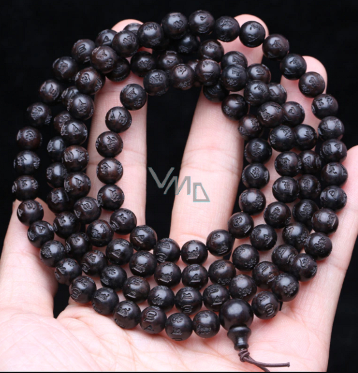 Ebony mala beads meaning