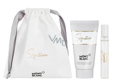 Signature parfémovaná voda 7,5 ml + tělové mléko 50 ml + vak, dárková sada pro ženy
