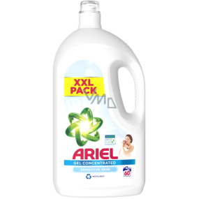 Ariel Sensitive Skin tekutý prací gel 60 dávek 3,3 l